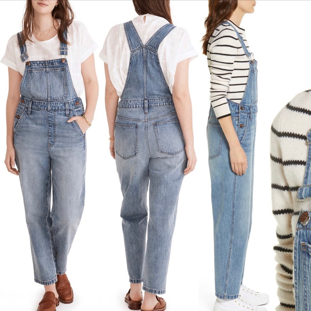 Madewell Straight Leg overalls